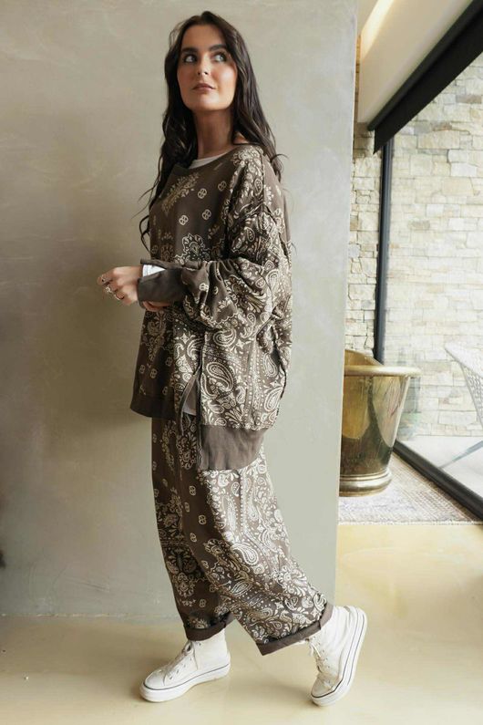 Bandana B Chill Sweatshirt Chocolate